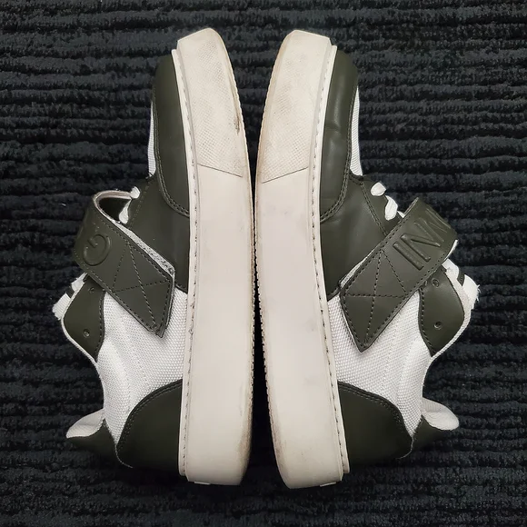 GANNI Size 38/8US Green/White
Sporty Mix Distressed Platform Low Top Sneakers - Picture 5 of 8